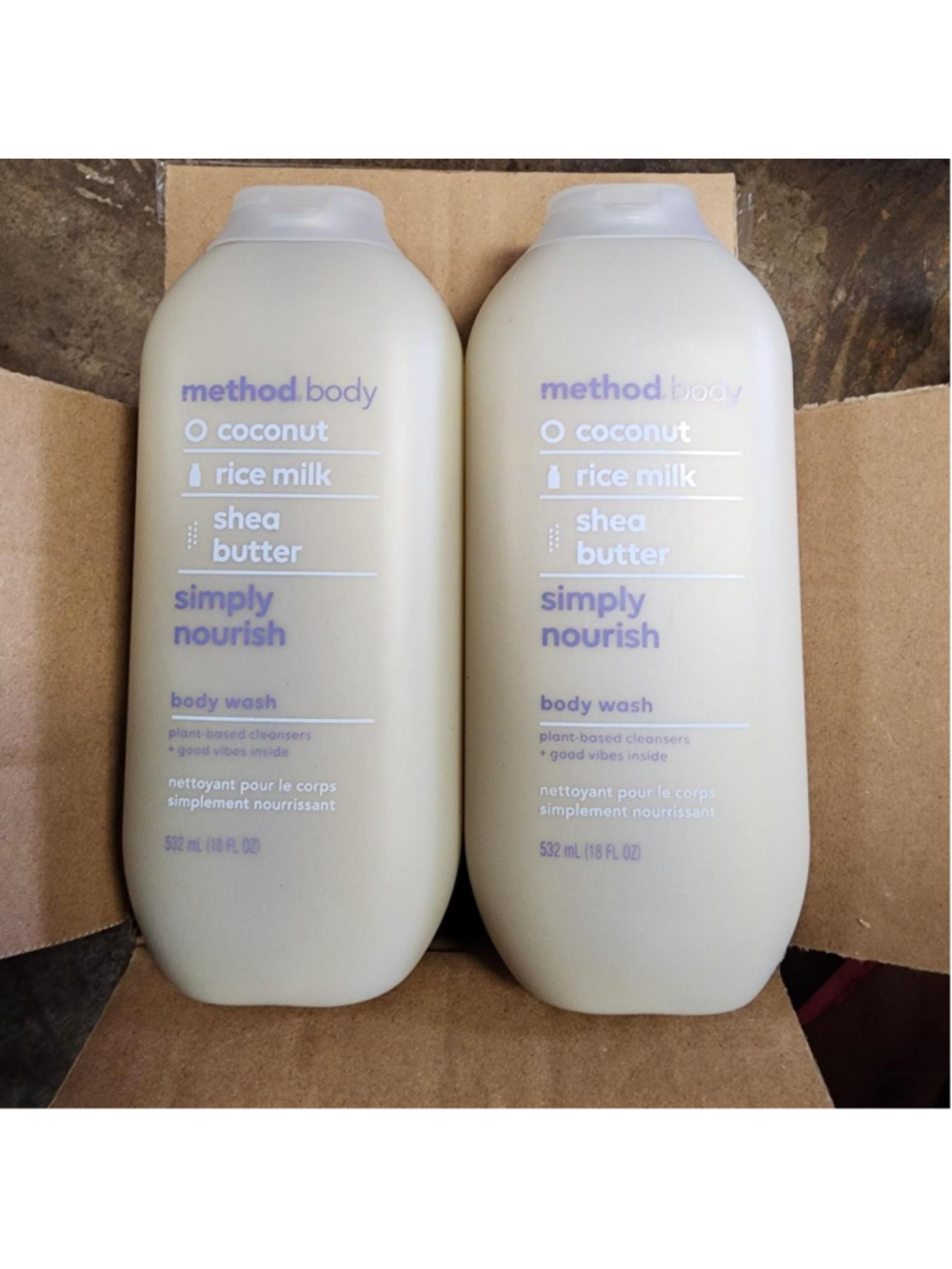 Method Body Wash Coconut Rice Milk Shea Butter 16 oz (2 pack) #method #bodywash